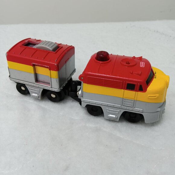 GeoTRAX Lot of 10 Miscellaneous Trains, Wagons, Helicopter, Carriage, Base etc. - Picture 6 of 11